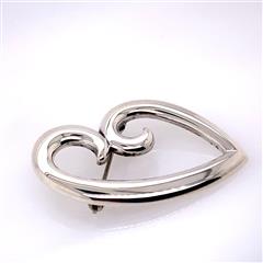 James Avery Retired Mother's Love Sterling Silver Brooch